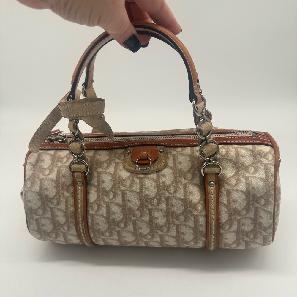 EUC Christian Dior Vintage Trotter Romantique Hand Bag